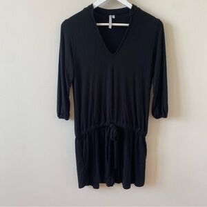 Michael Stars Black V-Neck Dress Size XS